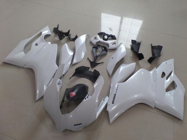 Carena Moto Ducati 1199 2011-2014 - Bianco Nero Fabbrica