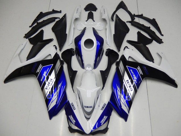 Carena Moto Yamaha YZF R3 2015-2018 - Bianco Blu Nero Yamalube