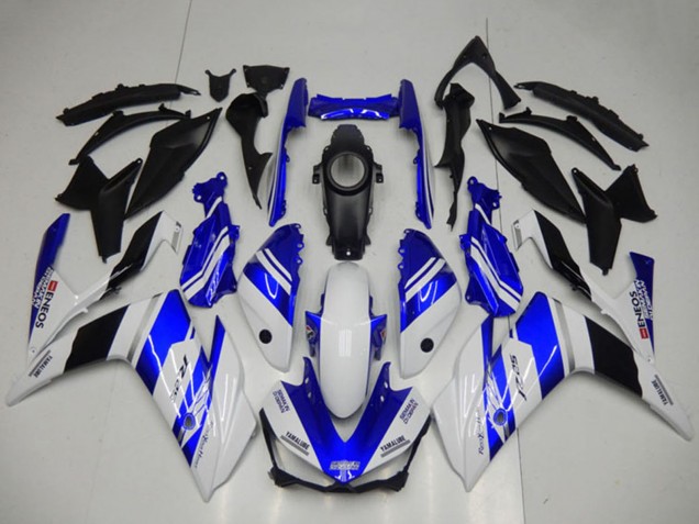 Carena Moto Yamaha YZF R3 2015-2018 - Bianco Blu Nero Yamalube ENEOS