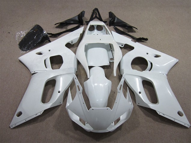 Carena Moto Yamaha YZF R6 1998-2002 - Bianco