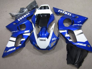 Carena Moto Yamaha YZF R6 1998-2002 - Bianco Blu Fabbrica
