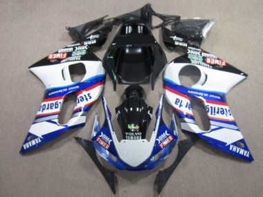 Carena Moto Yamaha YZF R6 1998-2002 - Bianco Blu Rosso Nero Vilvo Fimer Sterilgarda Fabbrica