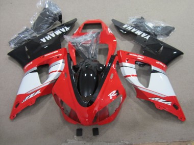 Carena Moto Yamaha YZF R1 1998-1999 - Rosso Bianco Argento Nero Lucido Fabbrica