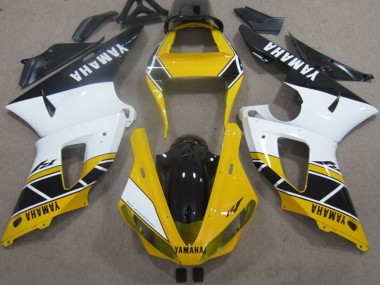 Carena Moto Yamaha YZF R1 2000-2001 - Giallo Bianco Nero Fabbrica