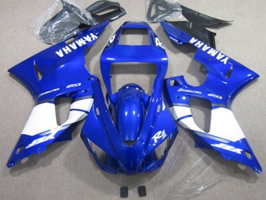 Carena Moto Yamaha YZF R1 2002-2003 - Blu Bianco Fabbrica