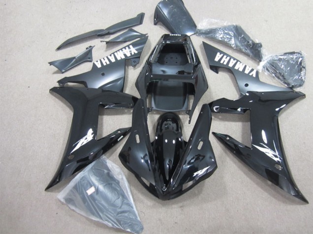 Carena Moto Yamaha YZF R1 2002-2003 - Nero Lucido Nero Opaco Bianco