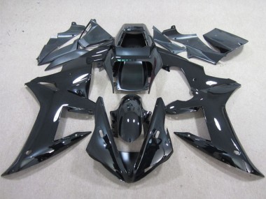 Carena Moto Yamaha YZF R1 2002-2003 - Nero Lucido Pianura Fabbrica