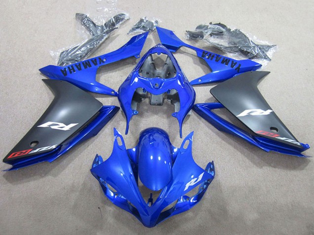 Carena Moto Yamaha YZF R1 2007-2008 - Blu Nero Opaco