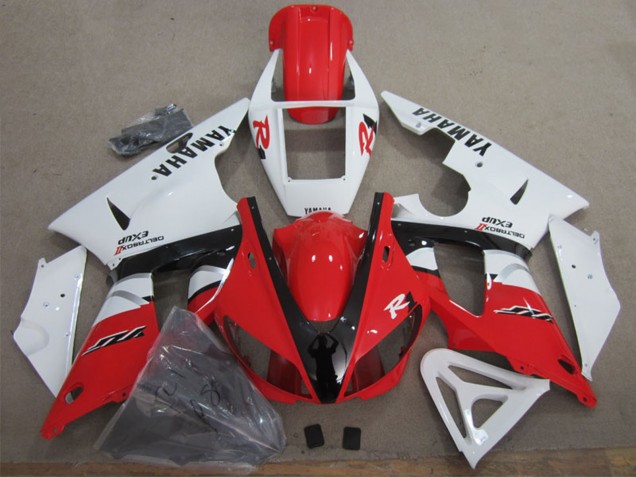 Carena Moto Yamaha YZF R1 2009-2011 - Bianco Rosso Nero