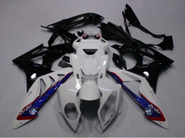 Carena Moto BMW S1000RR 2009-2014 - Bianco Blu Nero Lucido