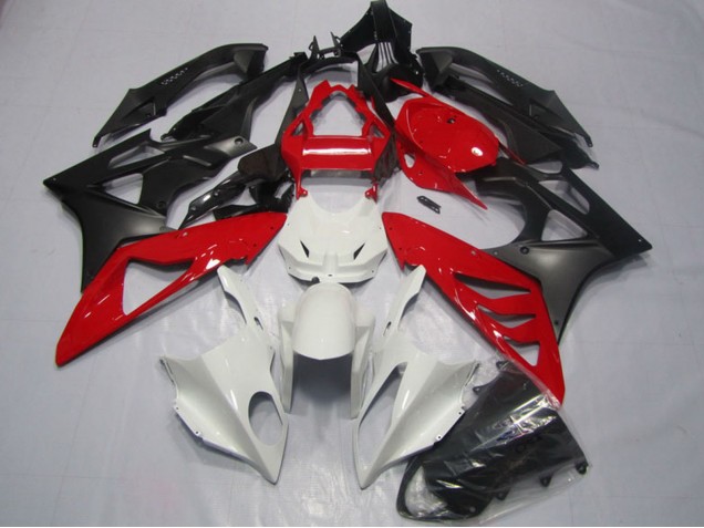 Carena ABS BMW S1000RR 2009-2014 - Bianco Rosso Nero Opaco