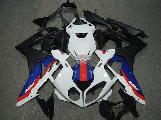Carena Moto Honda CBR600RR 2003-2004 - Bianco Rosso Blu Nero Opaco