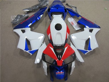 Kit Carena Moto ABS Honda CBR600RR 2005-2006 - Bianco Rosso Blu HRC Fabbrica