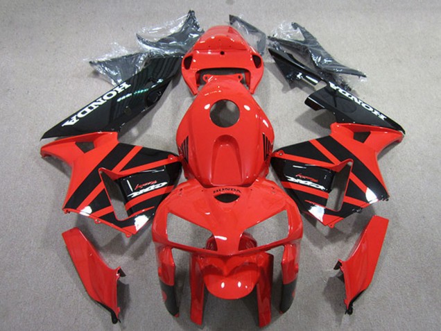 Kit Carena Moto Completo Honda CBR600RR 2005-2006 - Rosso Nero