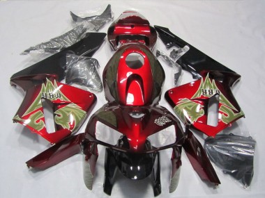 Carena Moto Honda CBR600RR 2005-2006 - Nero Rosso Fabbrica