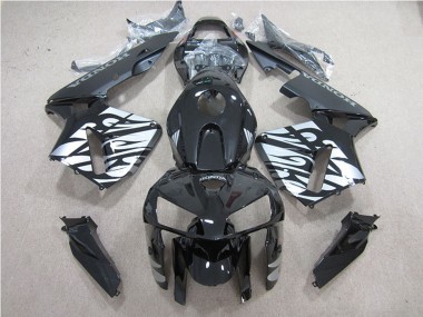 Carena Moto Honda CBR600RR 2005-2006 - Nero Lucido Argento Fiamma Fabbrica