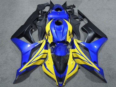 Carena Moto Honda CBR600RR 2007-2008 - Blu Giallo Nero Opaco Fabbrica
