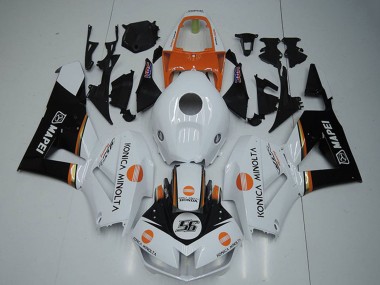 Carena Moto Honda CBR1000RR 2012-2016 - Bianco Arancia Nero Lucido Konica Minolta 56 Fabbrica