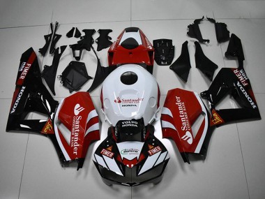 Carena Moto Honda CBR1000RR 2012-2016 - Bianco Rosso Nero Lucido Santander Fabbrica