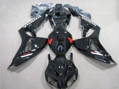 Carena Moto Honda CBR1000RR 2006-2007 - Nero Lucido Rosso Fabbrica