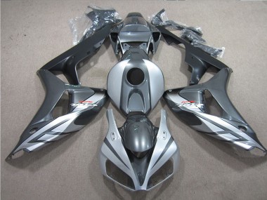 Carena Moto Honda CBR1000RR 2006-2007 - Argento Grigio Nero Opaco Fireblade Fabbrica