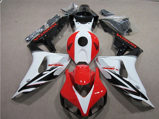 Carena Moto Honda CBR1000RR 2006-2007 - Bianco Rosso Nero Lucido Fireblade