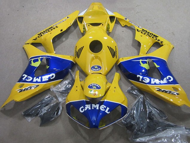 Carena Moto Honda CBR1000RR 2006-2007 - Giallo Blu Cammello