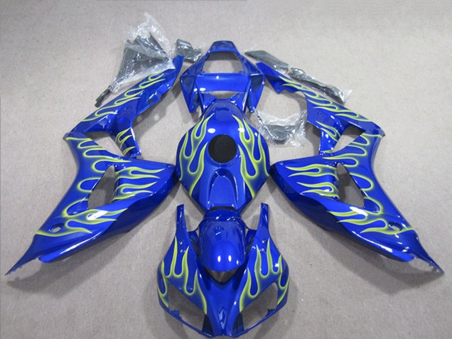 Carena Moto Honda CBR1000RR 2006-2007 - Blu Verde Fiamma