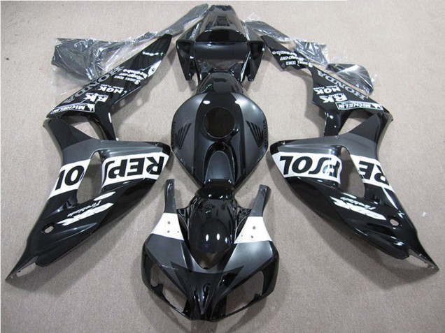 Carena Moto Honda CBR1000RR 2006-2007 - Nero Lucido Grigio Bianco Repsol