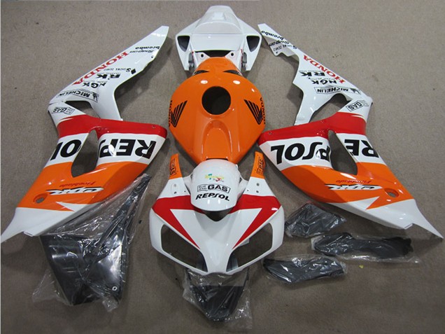 Carena Moto Honda CBR1000RR 2006-2007 - Bianco Arancia Rosso Nero Repsol