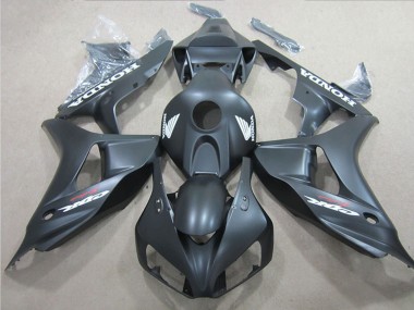 Carena Moto Honda CBR1000RR 2006-2007 - Nero Opaco Bianco Decal Fabbrica