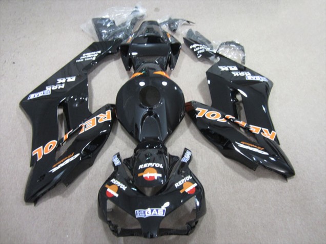 Carena Moto Honda CBR1000RR 2004-2005 - Nero Lucido Arancia Repsol
