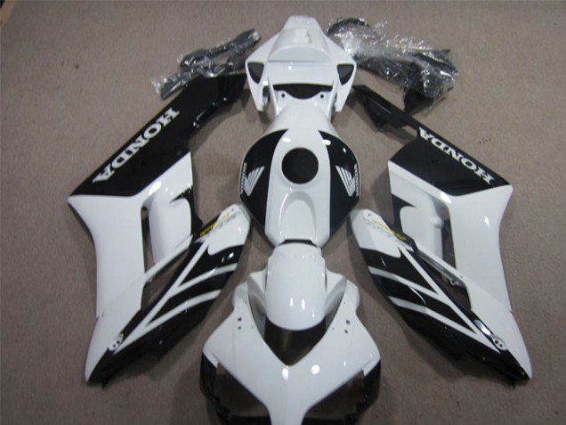 Carena Moto Honda CBR1000RR 2004-2005 - Bianco Nero Lucido Banda