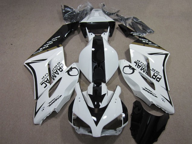 Carena Moto Honda CBR1000RR 2004-2005 - Bianco Nero Lucido Pramac