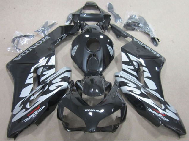 Carena Moto Honda CBR1000RR 2004-2005 - Nero Lucido Argento
