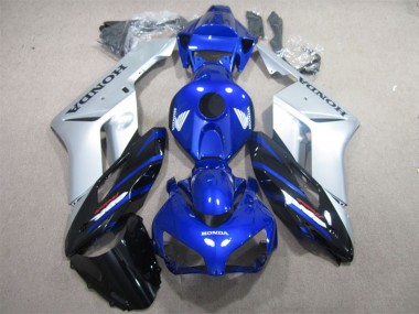 Carena Moto Honda CBR600 F4i 2001-2003 - Argento Blu Nero Lucido Fabbrica