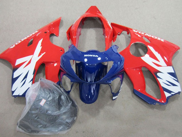 Carena Moto Honda CBR600 F4 1999-2000 - Rosso Blu Scuro
