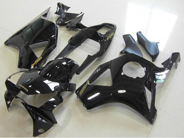 Carena Moto Honda CBR900RR 954 2002-2003 - Nero Lucido Oro Decal