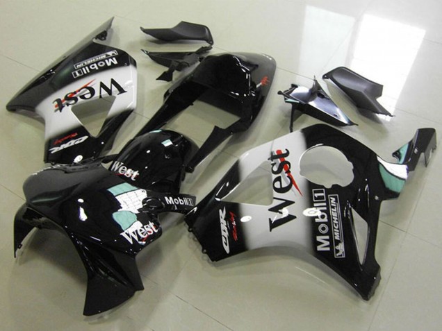 Carena Moto Honda CBR900RR 954 2002-2003 - Nero Lucido Bianco West