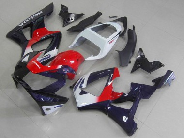 Carena Moto Honda CBR900RR 929 2000-2001 - Bianco Rosso Blu Scuro Fabbrica