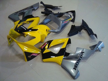 Carena Moto Honda CBR900RR 929 2000-2001 - Giallo Argento Nero Lucido Fabbrica
