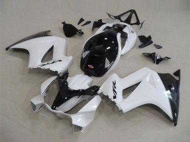 Carena Moto Honda VFR 800 2002-2013 - Bianco Nero Lucido Fabbrica
