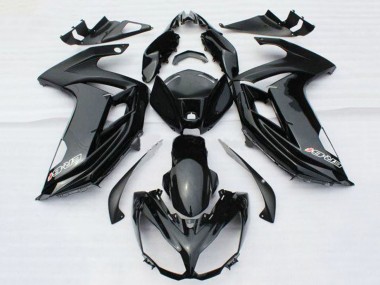 Carena Moto Kawasaki ER6F 2012-2014 - Nero Lucido Decal Fabbrica