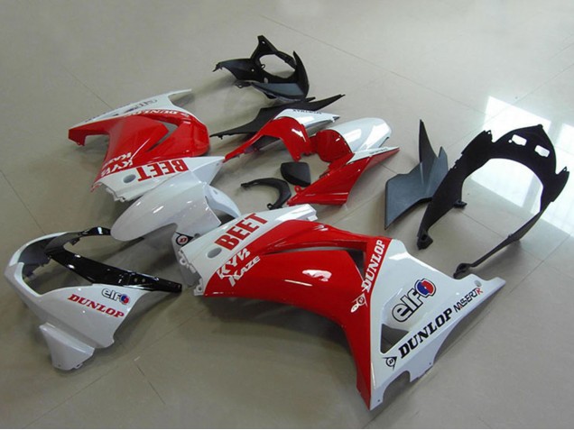 Carena Moto Kawasaki ZX250R 2008-2012 - Bianco Rosso BEET