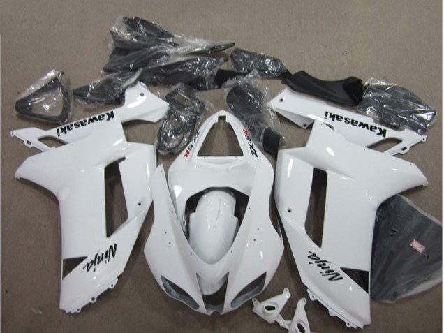 Carena Moto Kawasaki ZX6R 2007-2008 - Bianco
