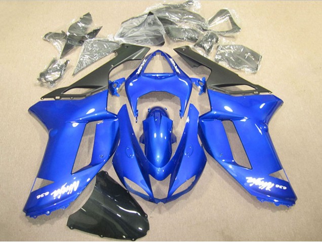 Carena Moto Kawasaki ZX6R 2007-2008 - Blu Ninja 636
