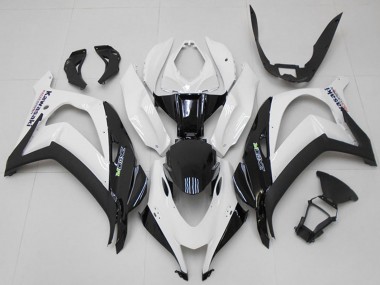 Carena Moto Kawasaki ZX10R 2016-2020 - Bianco Nero Verde Fabbrica