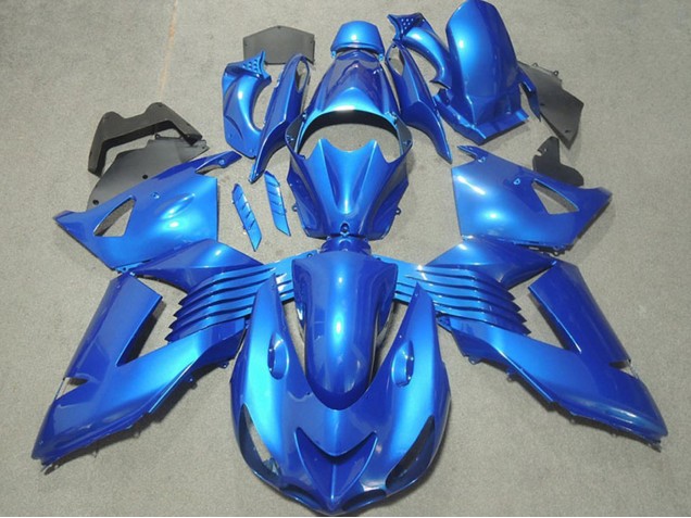Carena Moto Kawasaki ZX14R ZZR1400 2006-2011 - Blu