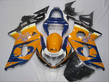 Carena Moto Suzuki GSXR 600 2001-2003 - Arancia Blu Nero Corona Extra Fabbrica