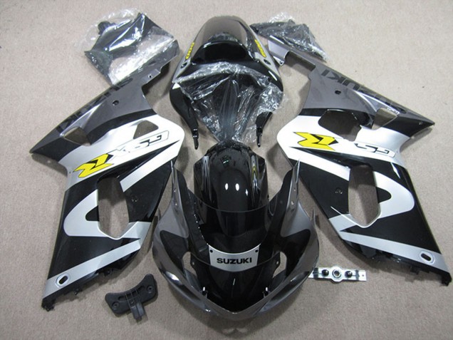 Carena Moto Suzuki GSXR 600 2001-2003 - Nero Bianco